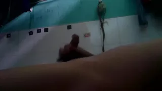 Voyeurism of his masturbating in the motel