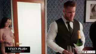 MILFY Sexy MILFs Anissa Kate And Paris Lincoln Suck And Fuck The Room Service Guy