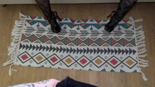 Slutty Real Estate Agent tests the Bed with Her Client .Big Cumshot