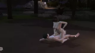 Fucking in the Forest with a Hot Girl Sims 4