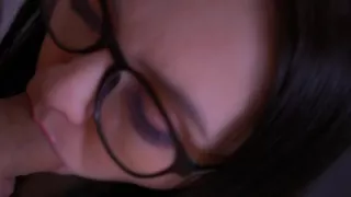 Slut Gives Slobbering Blowjob