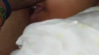 When stepfather fucked aunty's ass, aunty screamed.