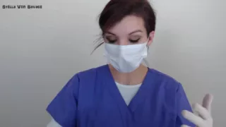 Milking Procedure Handjob - Latex Gloves