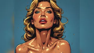 Vintage Style Nude Women Art