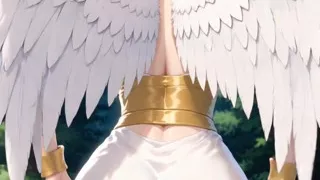 Anime girls dancing