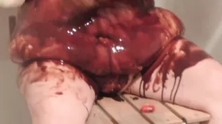 Bbwchocolate Milk Messy Play Then Wash It All Clean!