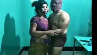 Married wife fucked by her online friend when her husband went to office