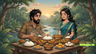 Pushpa and Srivalli romance in jungle