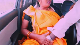 Desi saree maid car sex Telugu dirty talks.