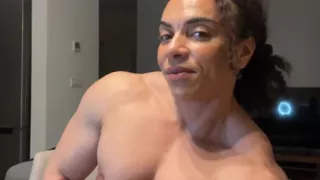 My arms are finally getting as big as my desire for your worship!