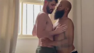 Bearded Stepfather in Hot Hookup with Marcos Crescencio - Interracial
