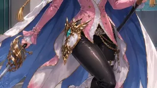 Anime girls dancing