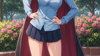 Anime girls dancing