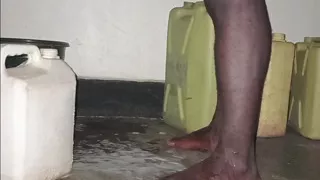 Bathing at night