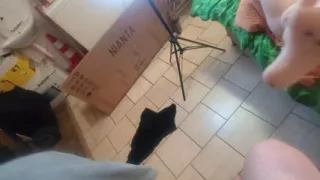 She loves it when I spray her with cum