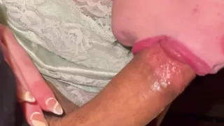 Extreme Sloppy Blowjob From Young Slut
