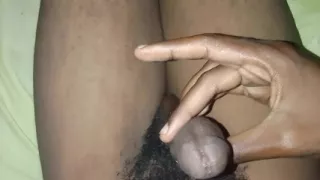 Home lonely hot watery handjob