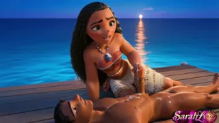 Moana's Love Story - AI Animation ASMR