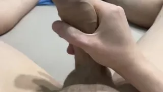Wanking and Cumming in Slowmo