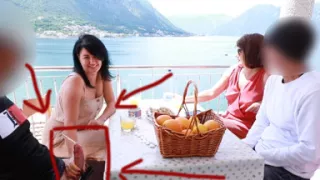 Public! Jerked off a Hot Cock in a Restaurant