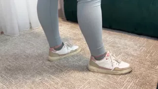 Fitness Testicular Destruction! His Useless Testicles Are Shaping Her Beautiful Ass!