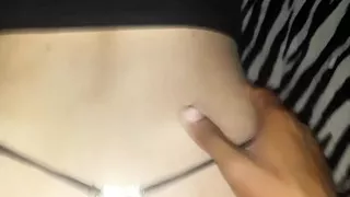 I ate the blonde crown ass she cums on my dick amateur sex