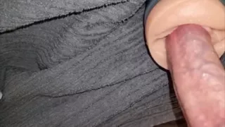 I shoved a pocket pussy into the couch