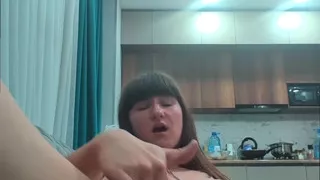 Amateur Horny 18 Years Old Girl Cums Non Stop Nipple Clamps Anal Plug Hardcore BDSM Masturbation