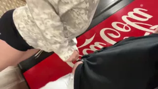 Sneaky Foreplay During Car Ride and Wild Sex at the Hotel