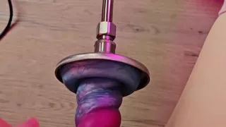 Fucking Machine Anal - Solo Girl Takes a Relentless Machine Deep in Her Ass