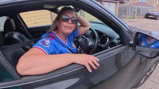 Maisie Lewis Jerks Me off in Her Car While Driving!