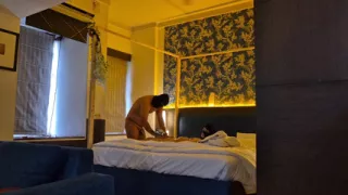 Husband Fullfill Wife Wish,tried Our 1st Threesome in Hindi