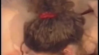 Gorgeous babe moans in pleasure as she gets her cunt banged by a huge dick