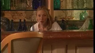 Horny stud sticks his tongue deep inside brunettes wet pussy