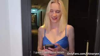 Delivery Girl Messed up an Order, so She Was Fucked by a Client