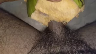 Nariyal ki desi chudai
