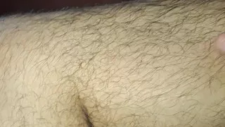 Hairy man fetish feet