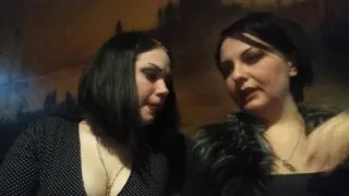 Talking and Smoking Hookah and Cigarettes in the Club