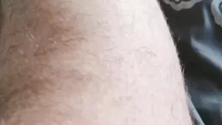 All Natural Leg Tease Hairy and Sensual