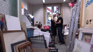 My Lover, a Tattooed German Whore with Big Breasts, Gets Her Ass Opened by a Horny Cock During a Casting