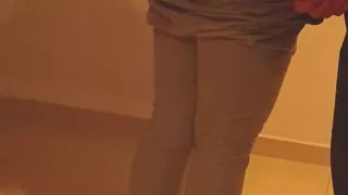 Masked Hotwife Gives Promised Blowjob and Titjob to Friend