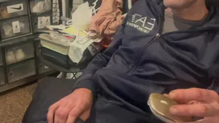 Mike masturbating again