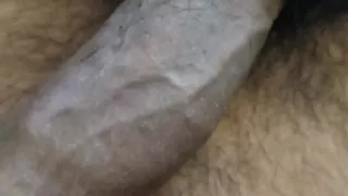 cumming on body and playing with dick