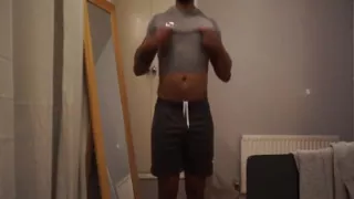 Getting Changed. Would Like to Se More Sports Gear Vids or Just Nudes Ands Cum