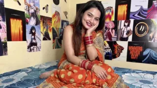 Hot Indian Bhabhi Giving Foot-massage to Her Young Virgin Devar Behind Her Husband Back