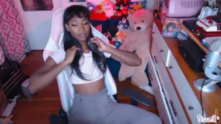 White Calvin Briefs Double Cumshot - BBC Trans Babe Vanniall Milks Her Thick Cock Twice