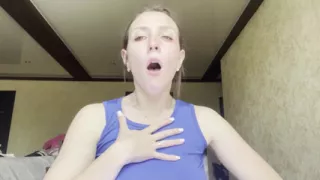 Sick Woman Cough Obsession