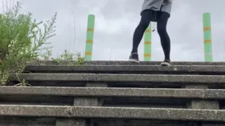 No. 255: Exhibitionist Play on the Stairs
