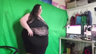 SSBBW Sensual Movements and Strip