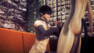 Yaoi Femboy - Kagesato Handjob a Big Dick
